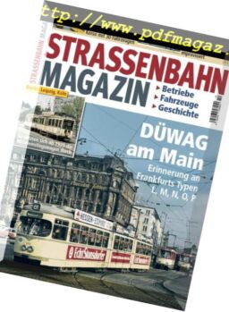 Strassenbahn Magazin – Oktober 2018