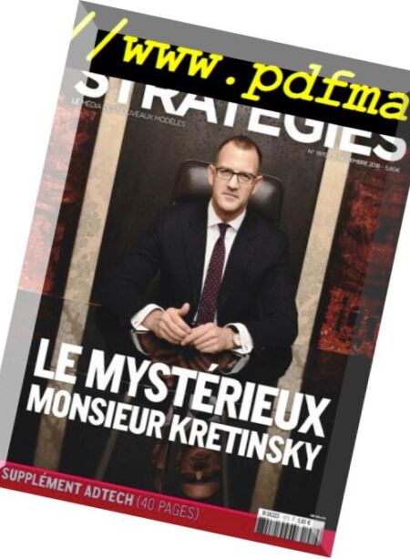 Strategies – 15 Novembre 2018 Cover