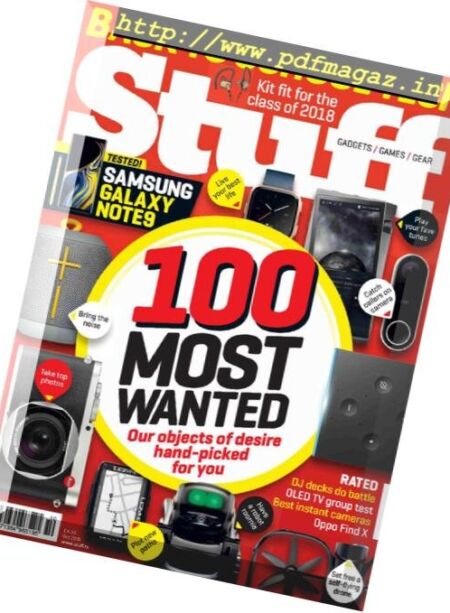 Stuff UK – October 2018 Cover