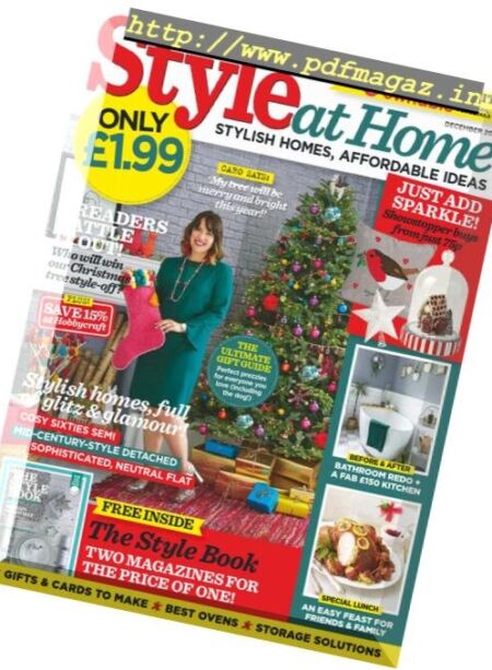 Style at Home UK – December 2018 Cover