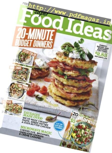 Super Food Ideas – November 2018 Cover