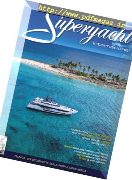 Superyacht International Edizione Italiana – settembre 2018 Cover