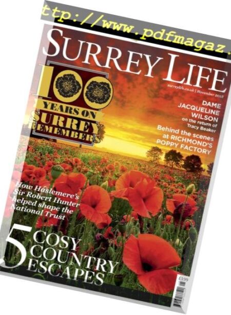 Surrey Life – November 2018 Cover