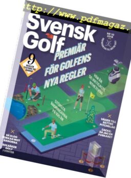 Svensk Golf – november 2018