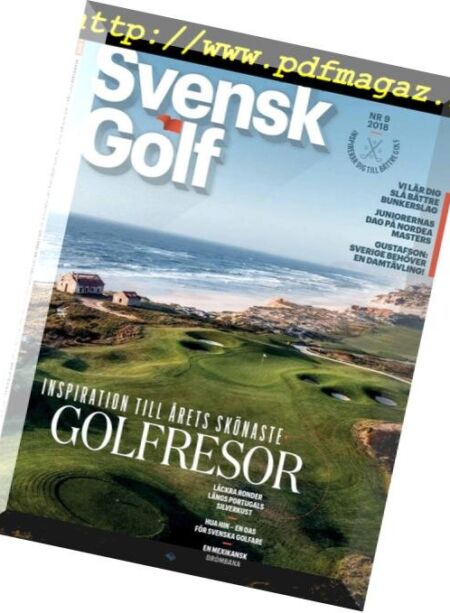 Svensk Golf – oktober 2018 Cover