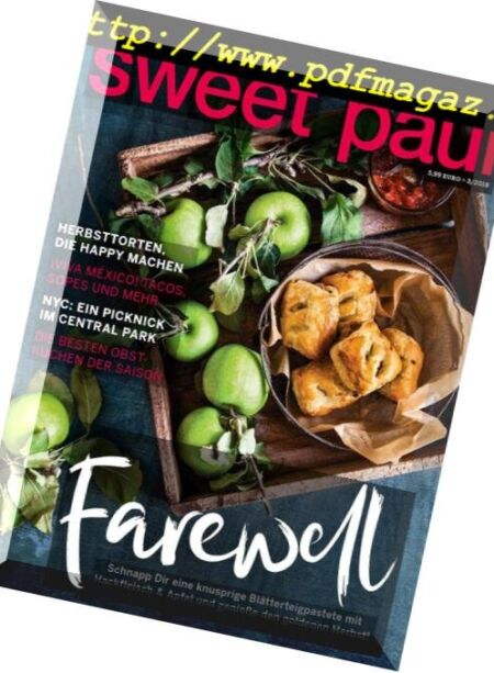 Sweet Paul Germany – Herbst 2018 Cover