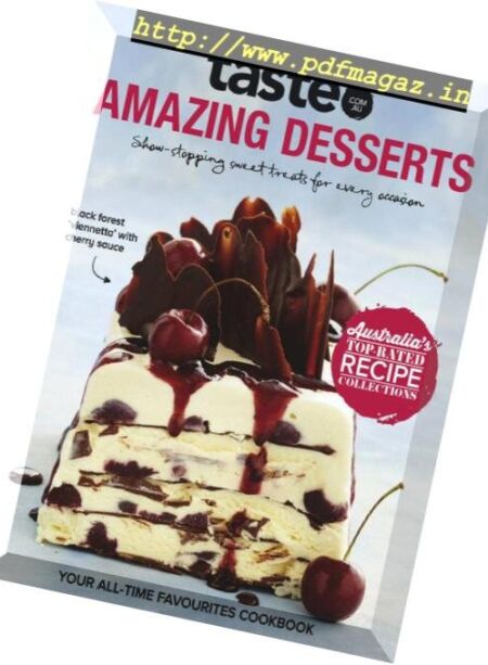 tastecomau Cookbooks – October 2018 Cover
