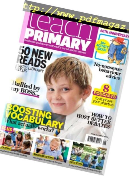 Teach Primary – August 2018 Cover
