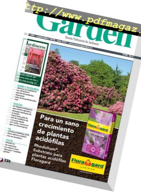 Tecnogarden – septiembre 2018 Cover