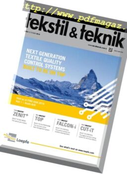 Tekstil Teknik – October 2016