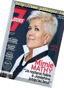 Tele 7 Jours – 17 novembre 2018