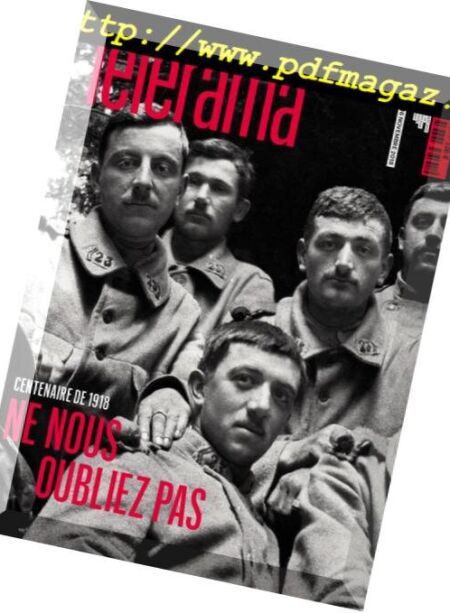 Telerama Magazine – 10 novembre 2018 Cover