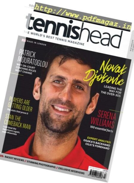 Tennishead – October 2018 Cover