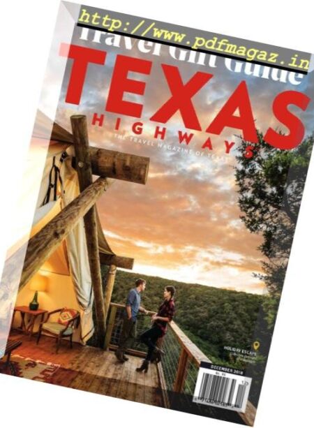 Texas Highways – December 2018 Cover