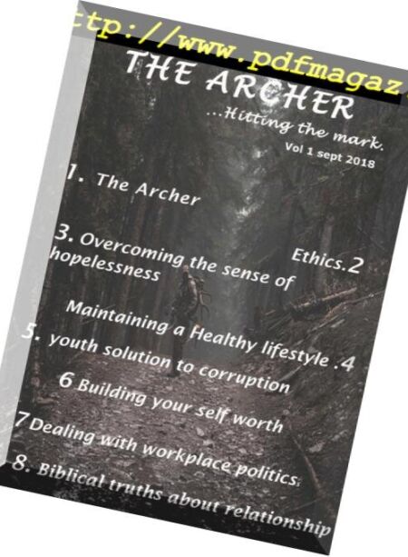 The Archer – September 2018 Cover