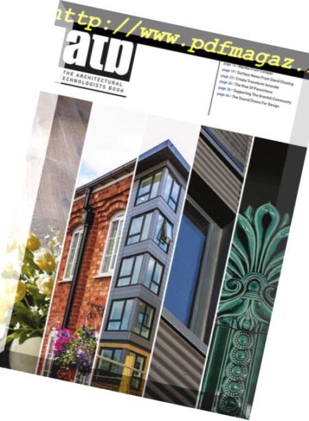 The Architectural Technologists Book (atb) – Issue 3, Autumn 2018 Cover