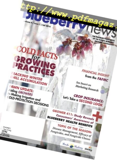 The Blueberry News – September 2016 Cover