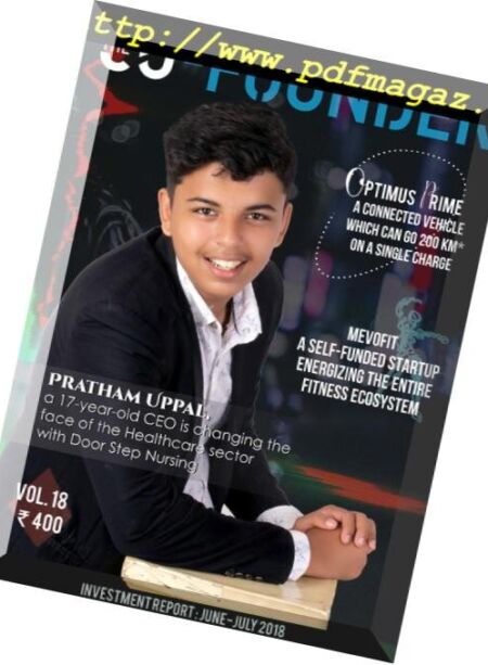 The Co-Founder – July 2018 Cover