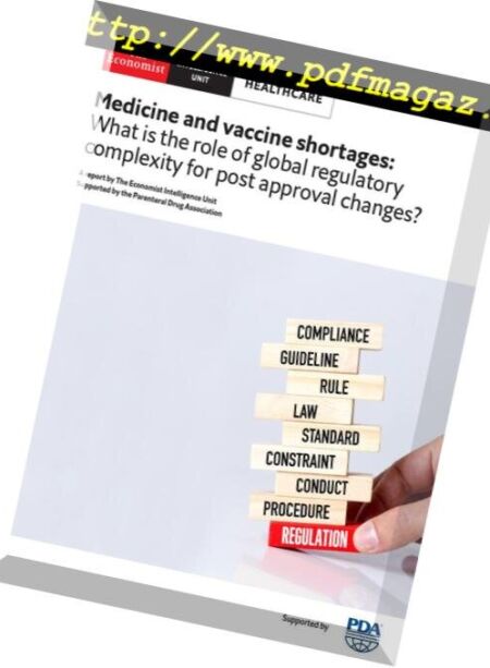 The Economist (Intelligence Unit) – Healthcare, Medicine and vaccine shortages 2018 Cover
