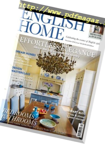 The English Home – November 2018 Cover