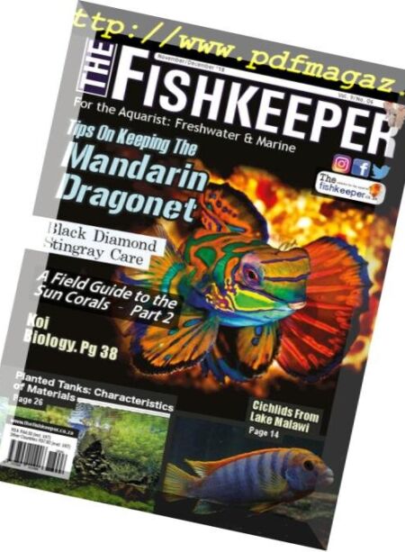 The Fishkeeper – October 2018 Cover