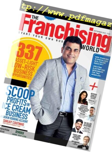 The Franchising World – September 2016 Cover