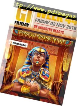 The Gambling Insider Friday – 02 November 2018