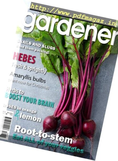 The Gardener South Africa – November 2018 Cover