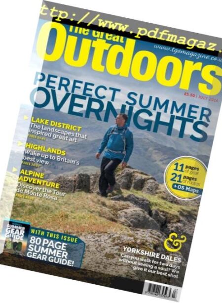 The Great Outdoors – July 2016 Cover