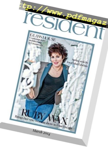 The Guide Resident – March 2014 Cover