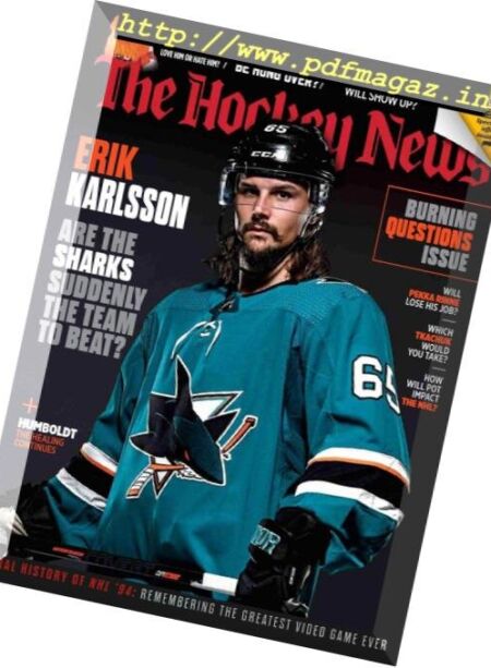 The Hockey News – October 22, 2018 Cover
