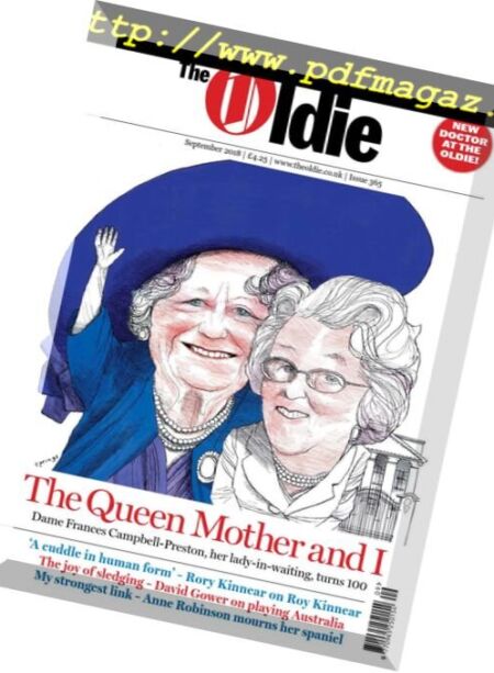 The Oldie – September 2018 Cover