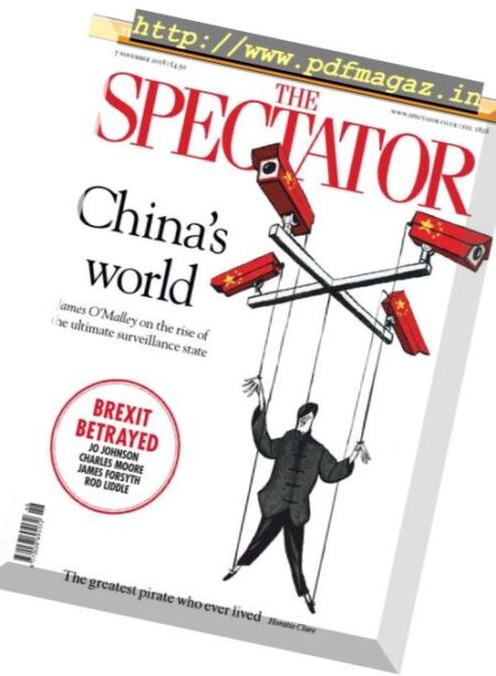 The Spectator – November 17, 2018 Cover