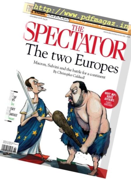 The Spectator – September 08, 2018 Cover