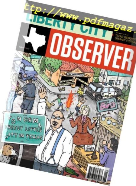 The Texas Observer – August 2017 Cover