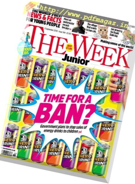 The Week Junior UK – 08 September 2018 Cover