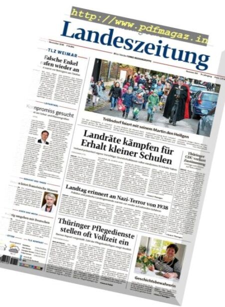 Thuringische Landeszeitung – November 2018 Cover