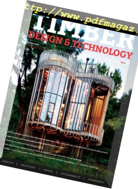 Timber Design & Technology Middle East – August 2018 Cover