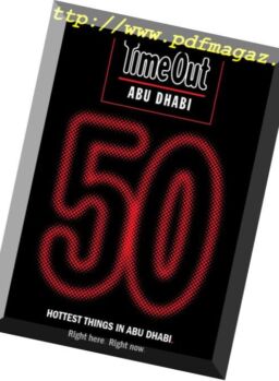 TimeOut Abu Dhabi – October 03, 2018