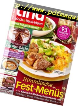 Tina Koch & Back-Ideen Magazin – Dezember 2018