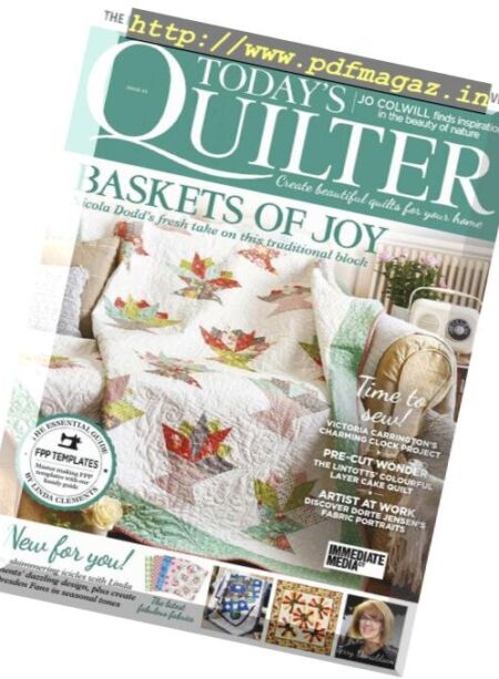 Today’s Quilter – January 2019 Cover