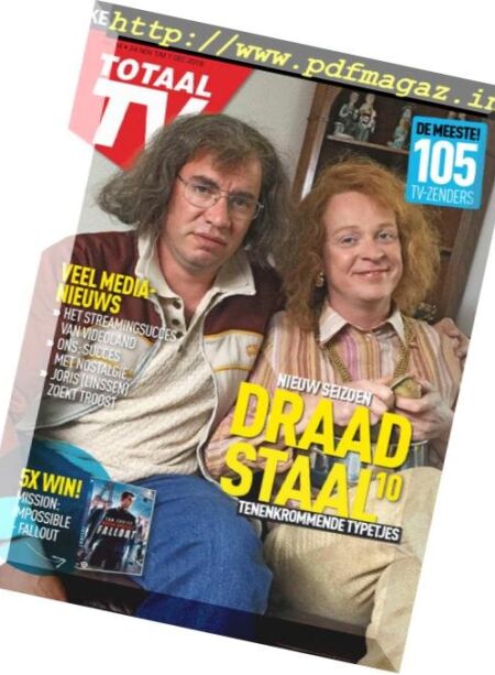 Totaal TV – 24 November 2018 Cover