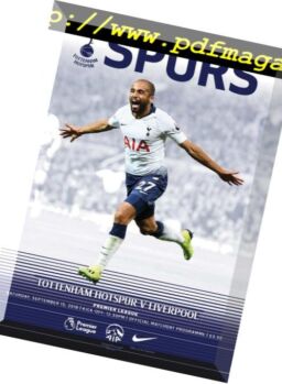 Tottenham Hotspur – September 16, 2018