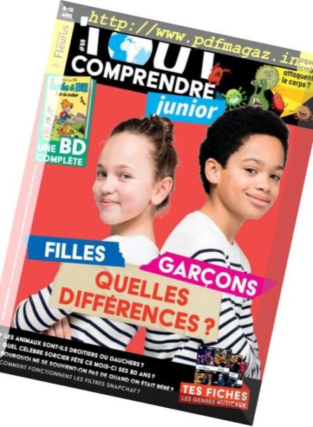 Tout Comprendre Junior – Octobre 2018 Cover