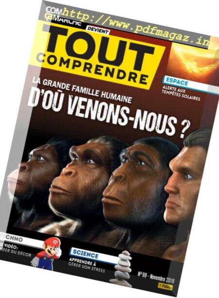 Tout Comprendre + – Novembre 2018 Cover