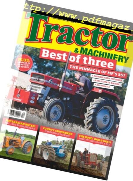 Tractor & Machinery – November 2018 Cover