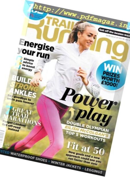 Trail Running – December-January 2018 Cover