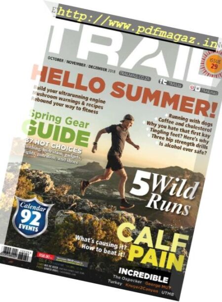 Trail South Africa – October 2018 Cover