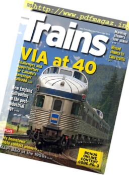 Trains – November 2018