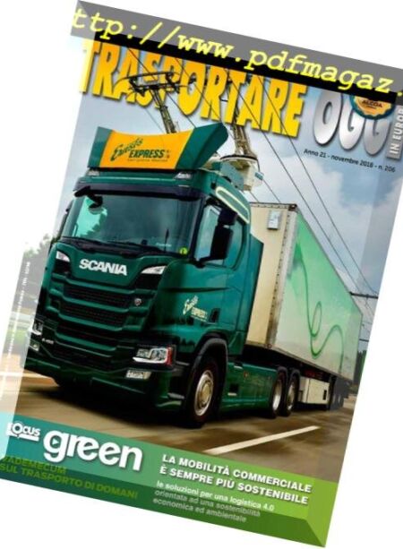 Trasportare Oggi – Novembre 2018 Cover